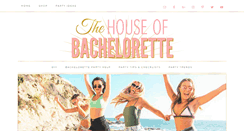 Desktop Screenshot of blog.thehouseofbachelorette.com